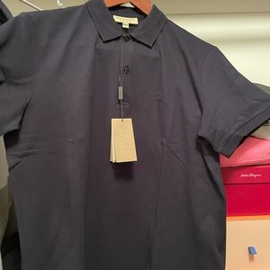 Burberry Polo XL Navy Blue